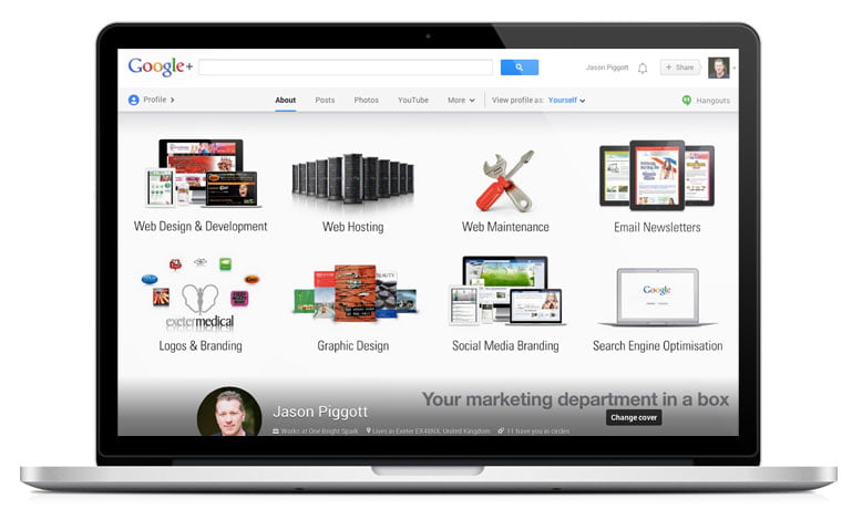 One Bright Spark on Google+