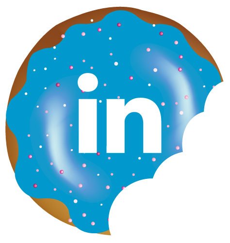 LinkedIn donut